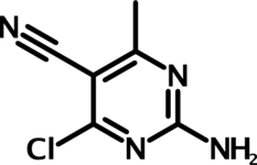 2-amino-4-chloro-6-methylpyrimidine-5-carbonitrile