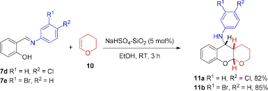 Silica supported sodium hydrogen sulfate