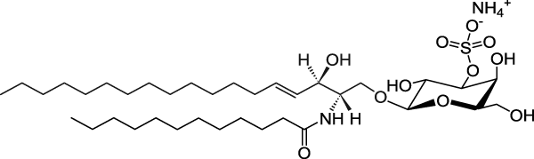 C12 Mono-Sulfo Galactosyl(ß) Ceramide (d18:1/12:0)