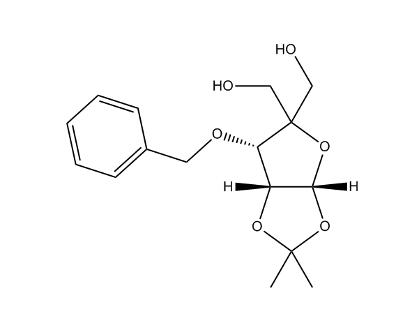 3-O-Benzyl-4-C-Hydroxymethyl-1,2-O-Isopropylidene-α-D-Ribofuranose